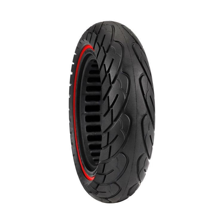 Skorter | For Ninebot Max G30 10 X 2.5 Inch  (60/70-6.5) Scooter Solid Rubber Tire Red Line