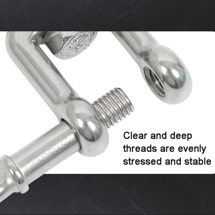 Skorter | M12  OX Type 304 Stainless Steel 360 Degree Rotating 8-Shaped Chain Snap Ring Connecting Hook Swivel
