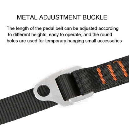 Skorter | XINDA  Rock Climb Mountaineering Equipment Polyester Climbing Foot Padel Belt Ascending Device Band(Adjustable 80-133cm)