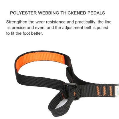 Skorter | XINDA  Rock Climb Mountaineering Equipment Polyester Climbing Foot Padel Belt Ascending Device Band(Adjustable 80-133cm)