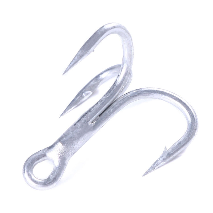 Skorter | HENGJIA FH061 10pcs Three-jaw Treble Blood Groove Hooks, Specification: 2
