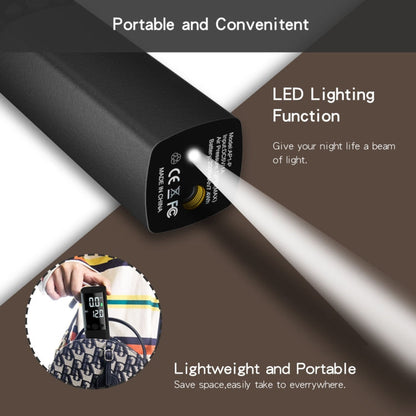 Skorter | AP-04 Wireless Electric Air Pump With LCD Display For Soccer Basketball (Black)