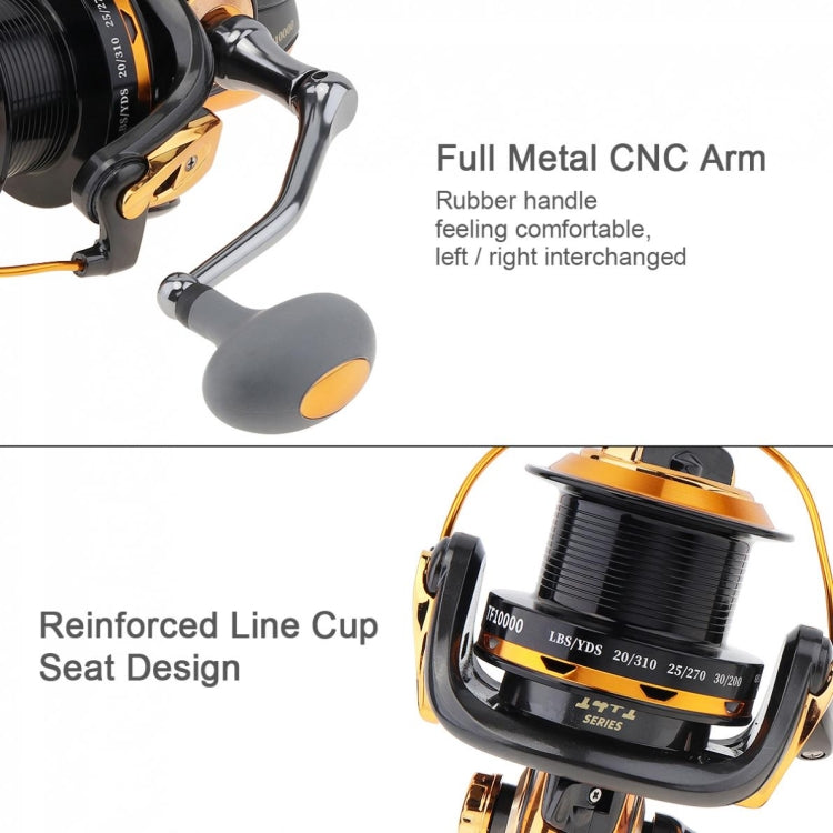 Skorter | TF9000 Long-distance Casting Reel Large Gapless Sea Rod Fishing Reel Spinning Reel