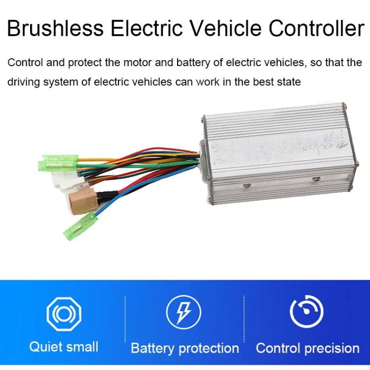 Skorter | 24V/36V/48V Sine Wave Brushless DC Electric Vehicle Controller 350W Controller Circuit Board