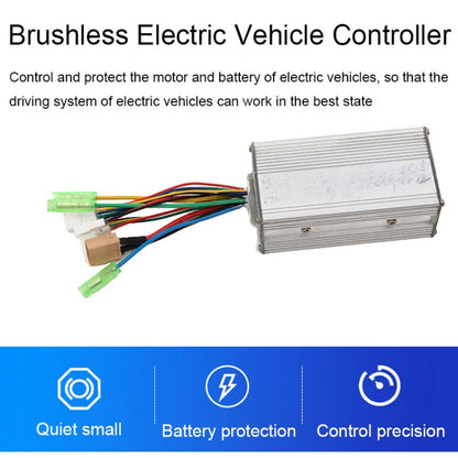 Skorter | 24V/36V/48V Sine Wave Brushless DC Electric Vehicle Controller 350W Controller Circuit Board