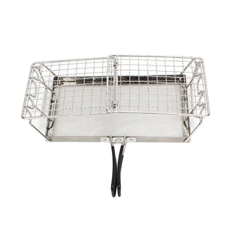 Skorter | COOLCAMP Outdoor Camping Stainless Steel Bread Rack Foldable Portable BBQ Mesh Rack