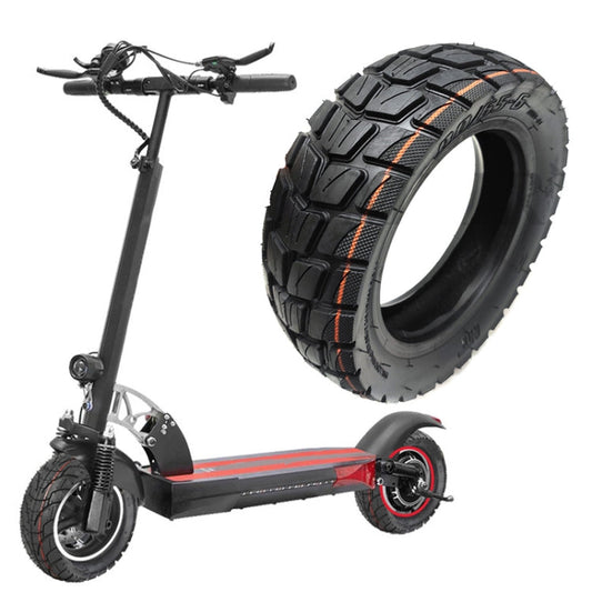 Skorter | For KUGOO M4 TUOVT 80/65-6.5 10 inch Electric Skateboard Vacuum Explosion-Proof Outer Tire(Off-road Tire)
