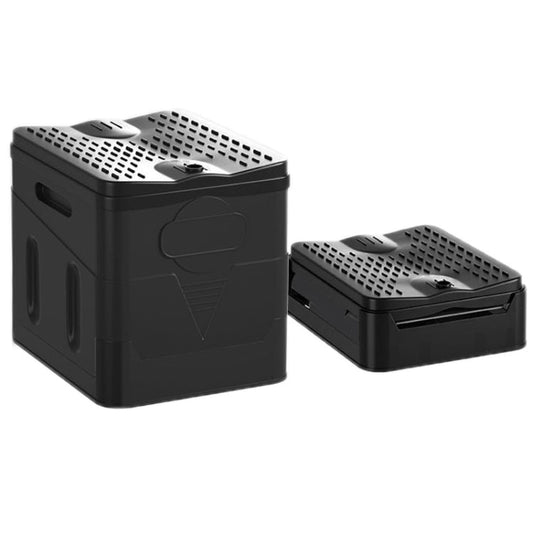 Skorter | Car Folding Portable Toilet Outdoor Emergency Mobile Toilet(Pure Black)