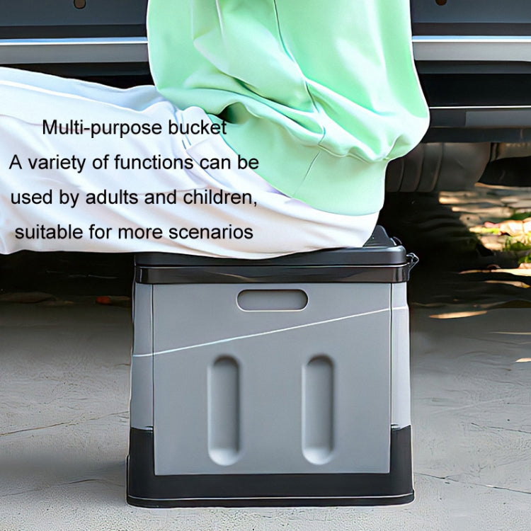 Skorter | Car Folding Portable Toilet Outdoor Emergency Mobile Toilet(Army Green)