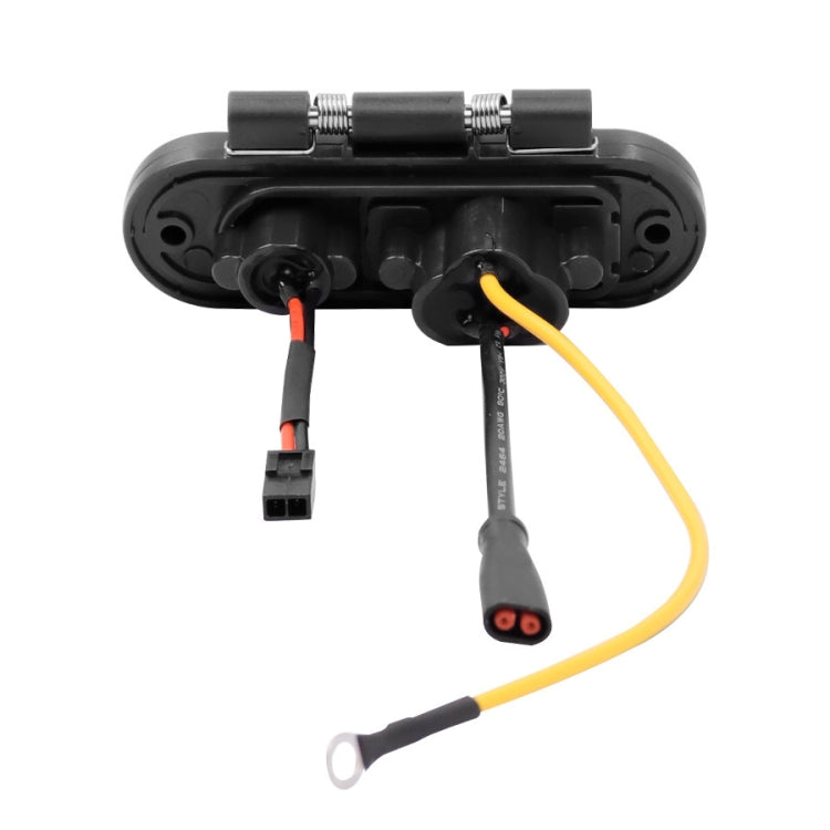 Skorter | For Ninebot Max G30 Electric Scooter Charging Port Assembly(Black)