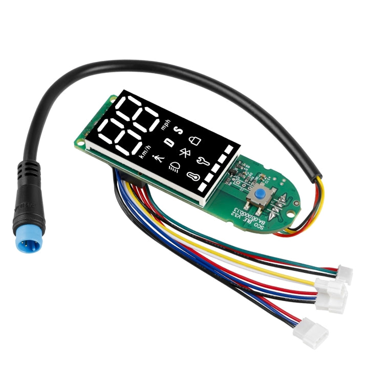 Skorter | For Xiaomi Electric Scooter Pro/Pro 2/1S Four-Wire Double Brake Bluetooth Board Set, Spec: With Switch Panel