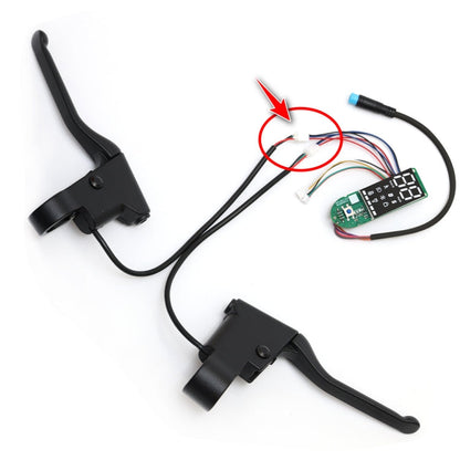 Skorter | For Xiaomi Electric Scooter Pro/Pro 2/1S Four-Wire Double Brake Bluetooth Board Set, Spec: With Switch Panel