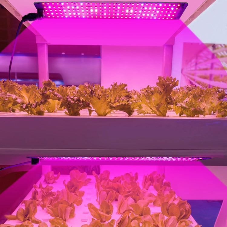 Skorter | 4 heads 12V Full Spectrum Red and Blue Light Panel Plant Growth Lamp Seedling Fill Lights (EU plug)