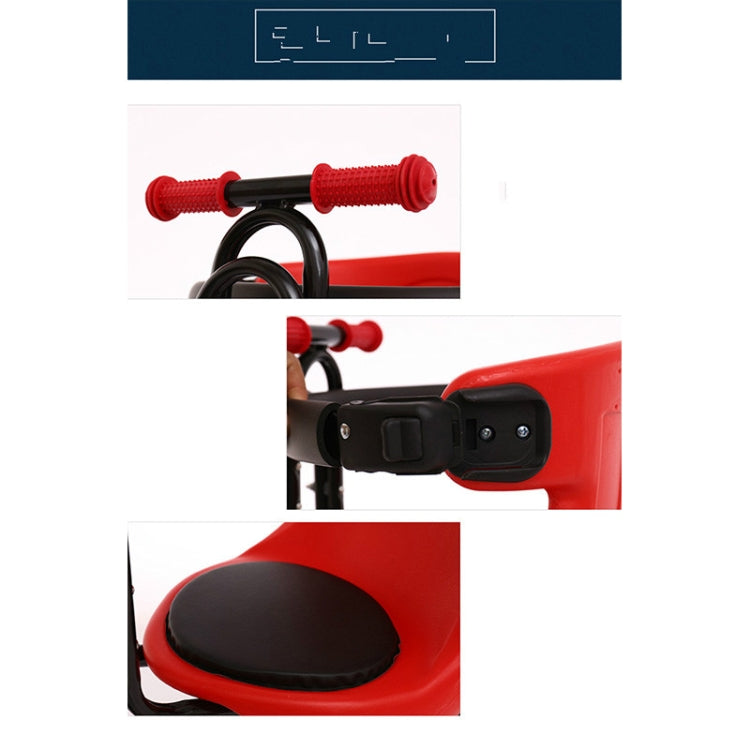 Skorter | Full Surrounded Bicycle Front Seats for Child(Red)