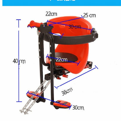 Skorter | Full Surrounded Bicycle Front Seats for Child(Red)