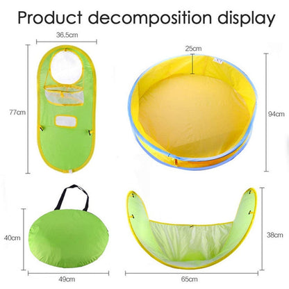 Skorter | Childrens Tent Game House Automatic Speed Open Beach Pool Tent
