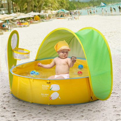 Skorter | Childrens Tent Game House Automatic Speed Open Beach Pool Tent