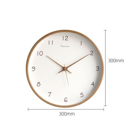 Skorter | Analog Wood Wall Clock with Silent Movement