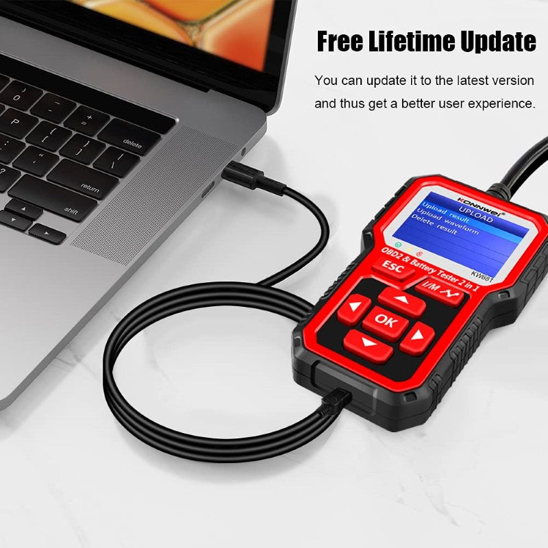 Skorter | KW681 OBD2 Scanner 6V 12V