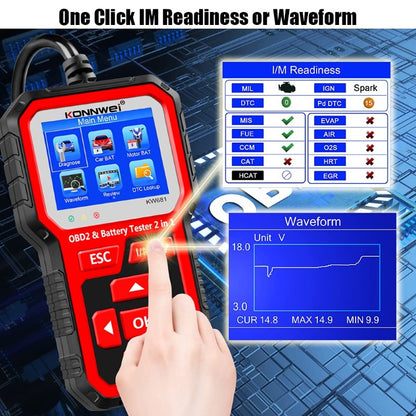 Skorter | KW681 OBD2 Scanner 6V 12V