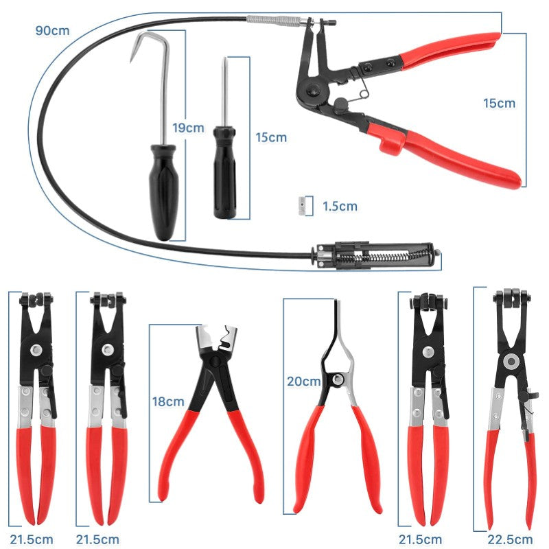 Skorter | Clamp Clip Plier Kit