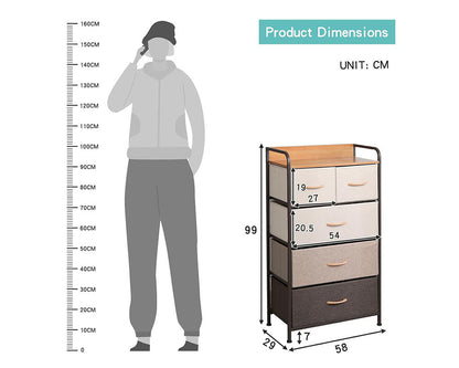 Skorter | boy Chest of Drawer 5 Drawer Tallboy