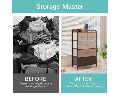 Skorter | boy Chest of Drawer 5 Drawer Tallboy