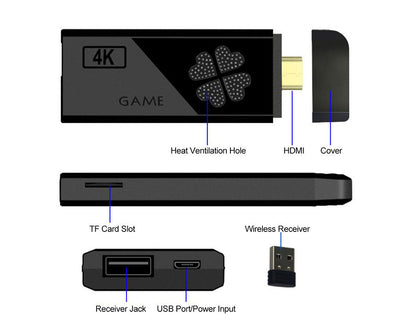 Skorter | Wireless HDMI TV Gaming Stick Console