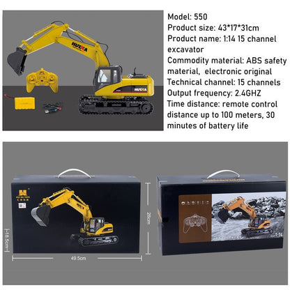 Skorter | Excavator Kids Riding Toys Ride-On Car Toy Truck Toddler