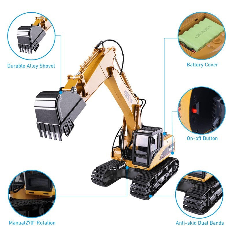 Skorter | Excavator Kids Riding Toys Ride-On Car Toy Truck Toddler