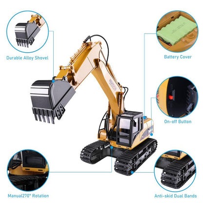 Skorter | Excavator Kids Riding Toys Ride-On Car Toy Truck Toddler