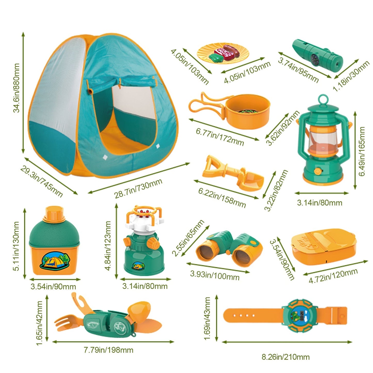Skorter | Camping Tent Set