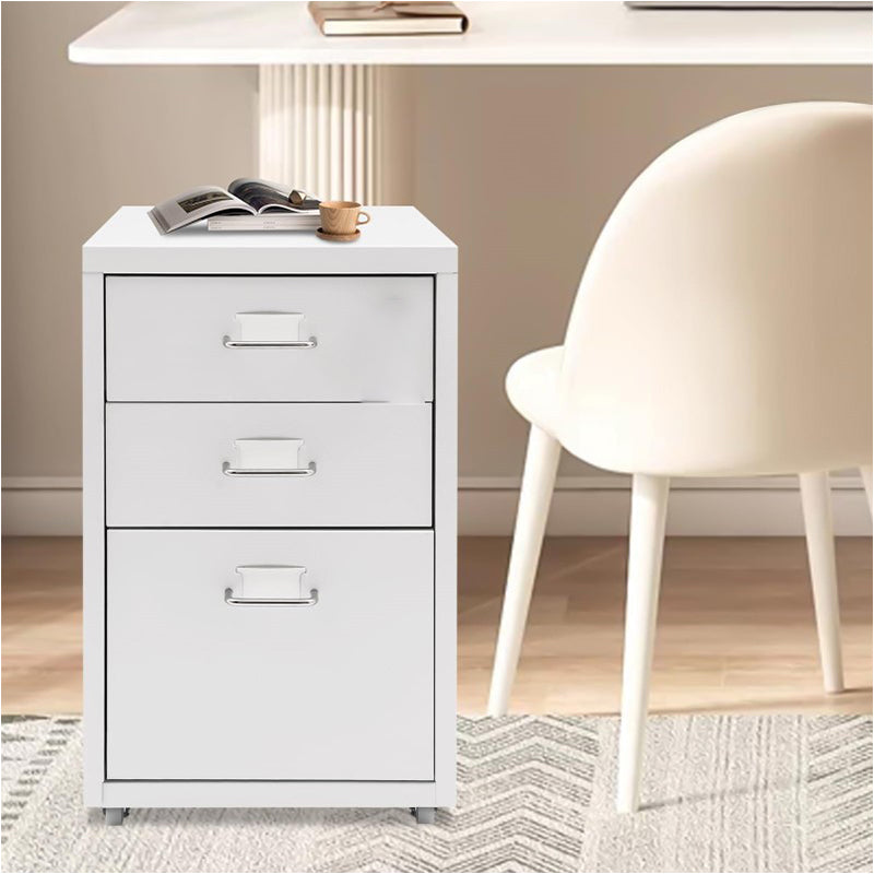 Skorter | 3-Tier Vertical Mobile File Cabinet