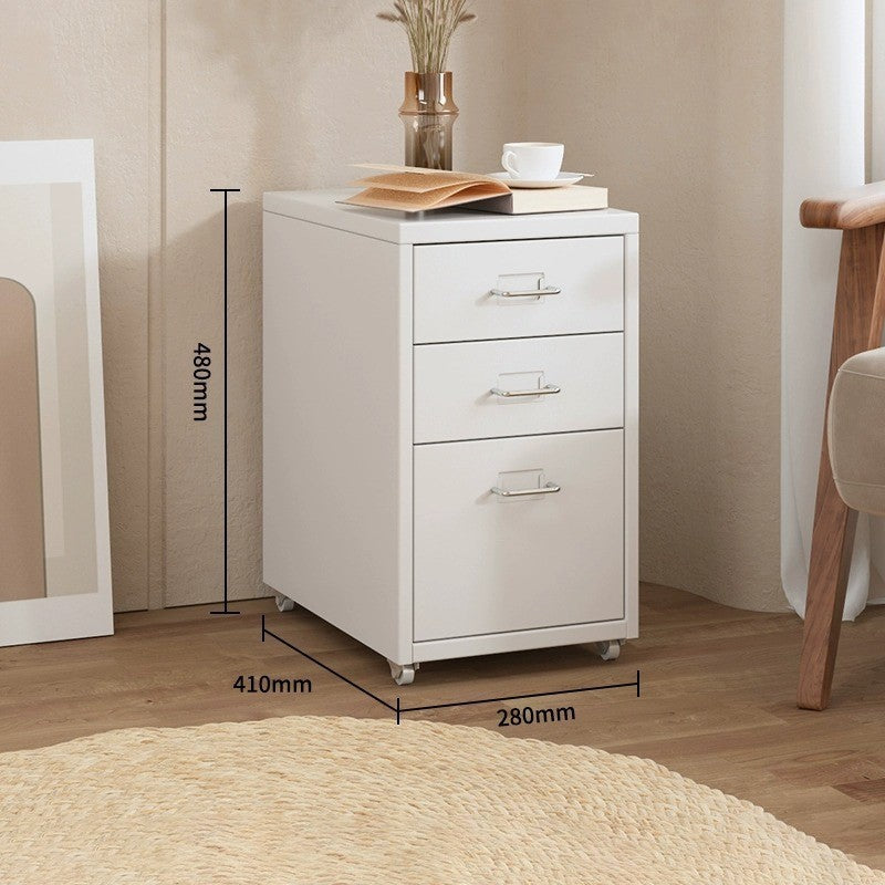 Skorter | 3-Tier Vertical Mobile File Cabinet