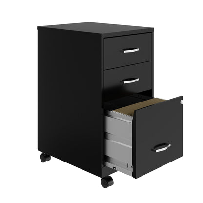 Skorter | 3-Tier Mobile File Cabinet