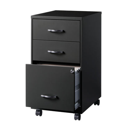 Skorter | 3-Tier Mobile File Cabinet