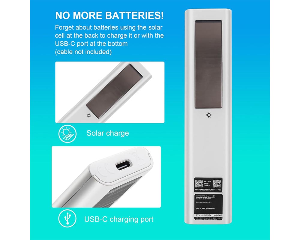 Skorter | Solar Samsung TV Remote