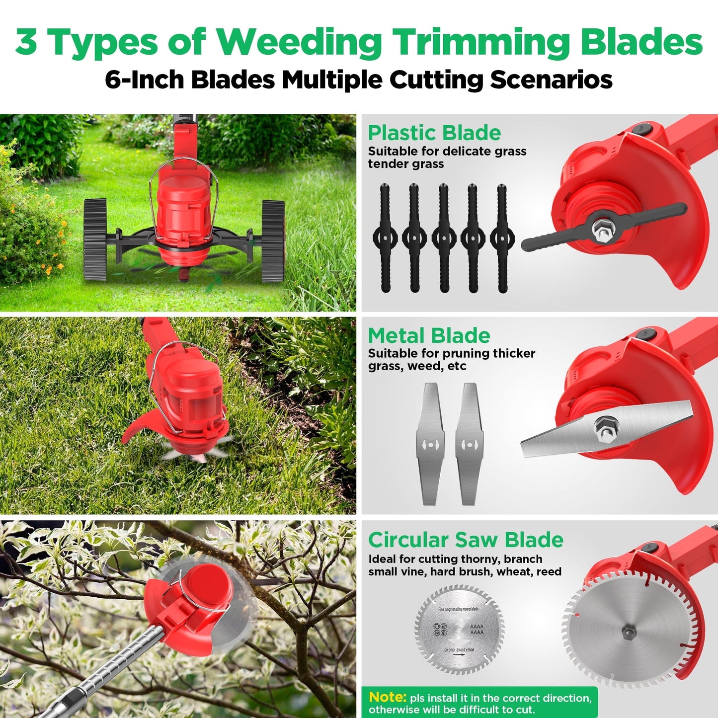 Skorter | Eater and Grass Trimmer Lawn Mower