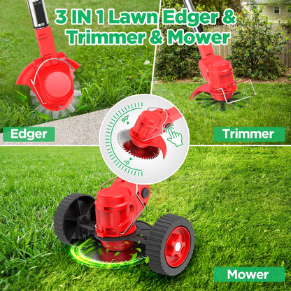Skorter | Eater and Grass Trimmer Lawn Mower