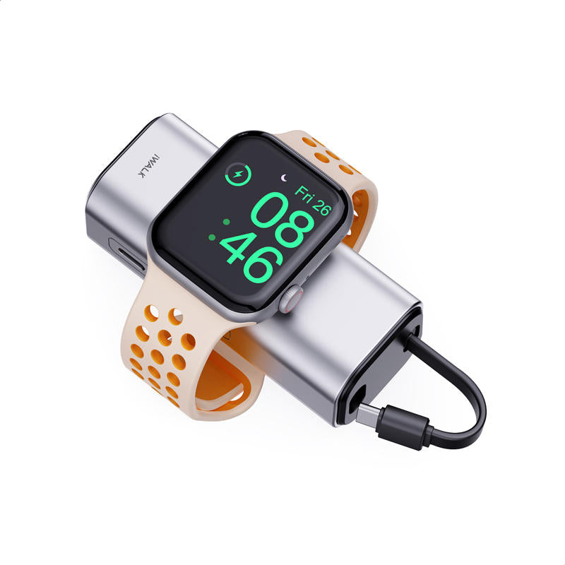 Skorter | 2-in-1 Mini Portable Magnetic Wireless Fast Charging Power Bank (5000mAh)