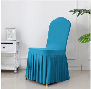 Skorter | Chair cover with pleated skirt