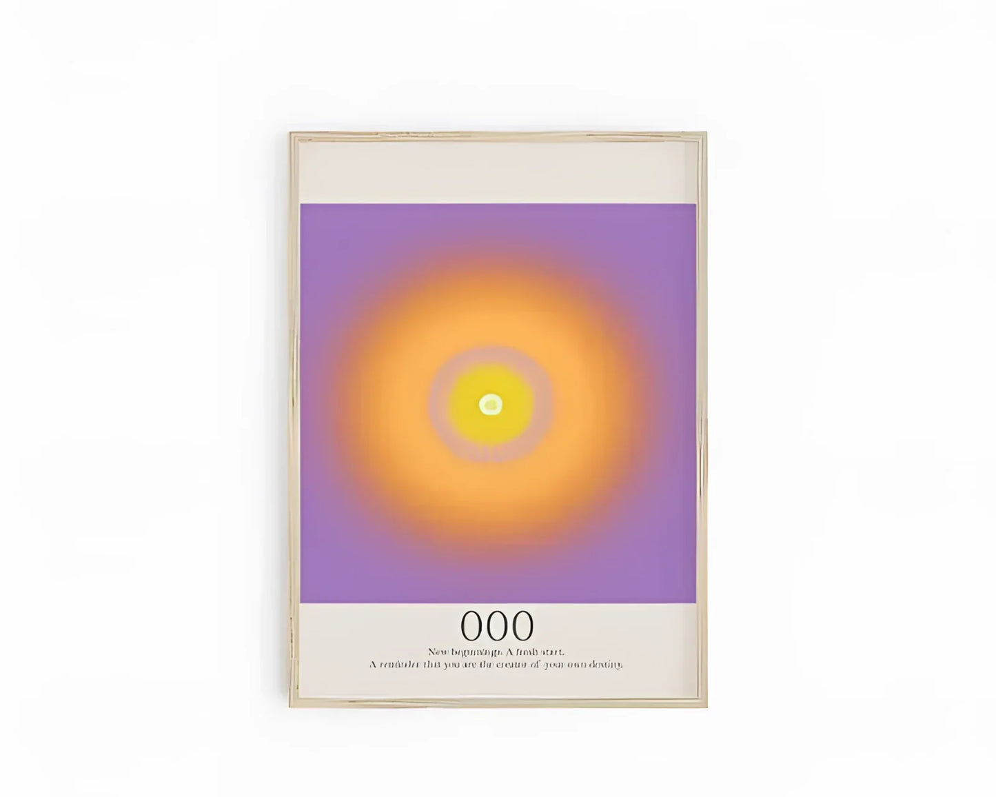 Skorter | Angel Number 666 Poster: Spiritual Awakening & Meditation Decoration