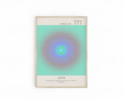 Skorter | Angel Number 666 Poster: Spiritual Awakening & Meditation Decoration