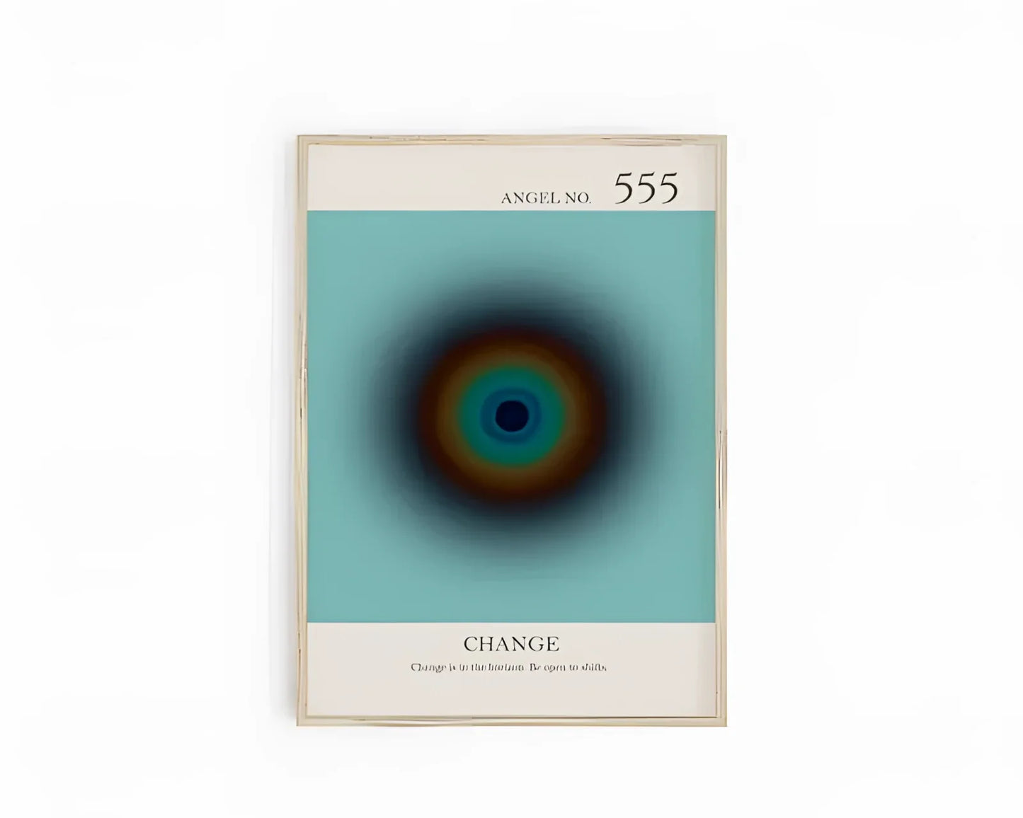 Skorter | Angel Number 666 Poster: Spiritual Awakening & Meditation Decoration