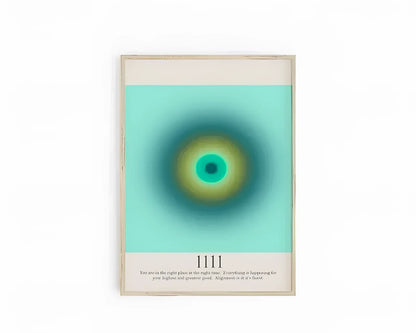 Skorter | Angel Number 666 Poster: Spiritual Awakening & Meditation Decoration