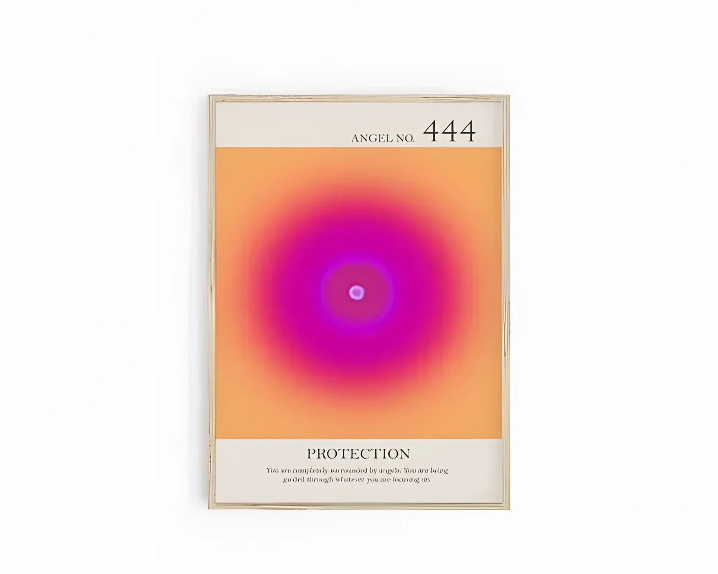 Skorter | Angel Number 666 Poster: Spiritual Awakening & Meditation Decoration