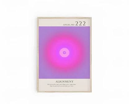 Skorter | Angel Number 666 Poster: Spiritual Awakening & Meditation Decoration