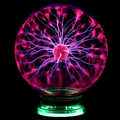 Skorter | Plasma Globe Light | Interactive Touch-Activated LED Orb for Home Decor & Science Experiments
