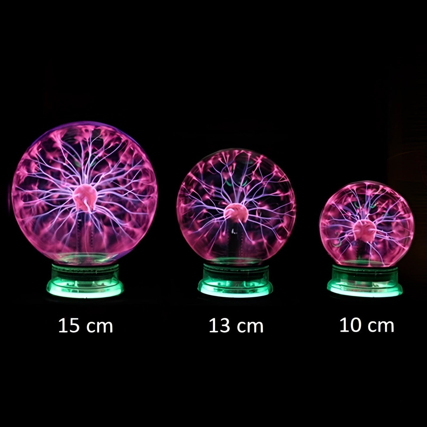 Skorter | Plasma Globe Light | Interactive Touch-Activated LED Orb for Home Decor & Science Experiments