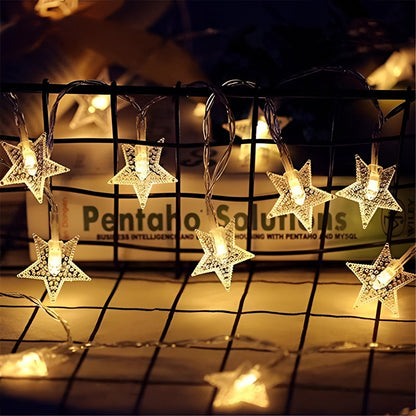 Skorter | Warm White Battery LED String Lights - Cozy Indoor Bedroom Decoration